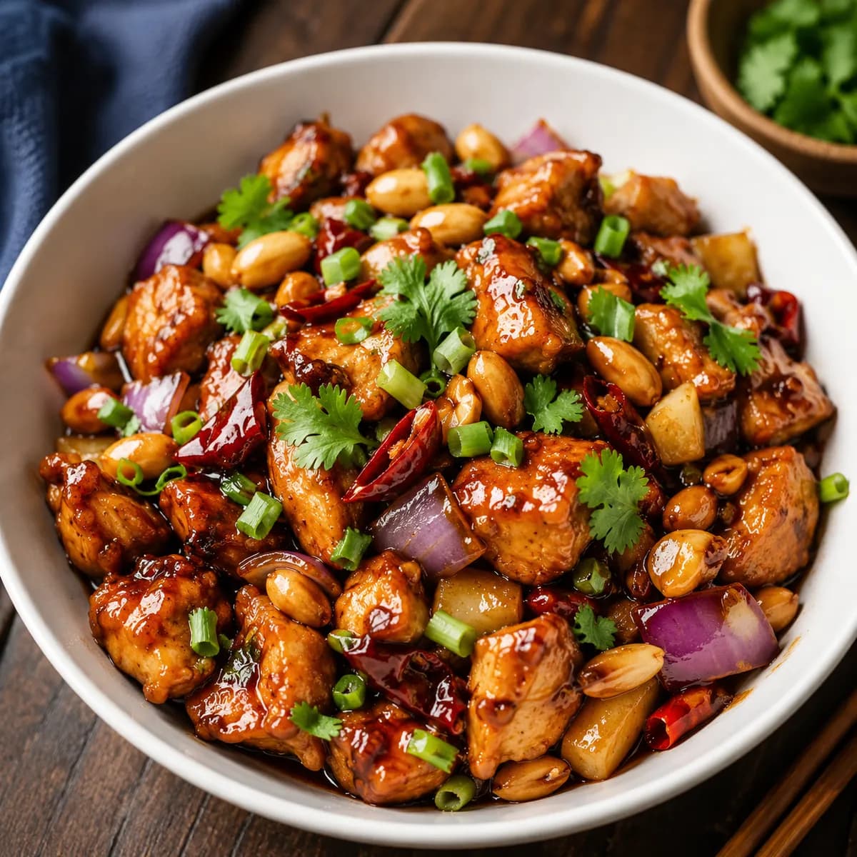 Kung pao-kyckling